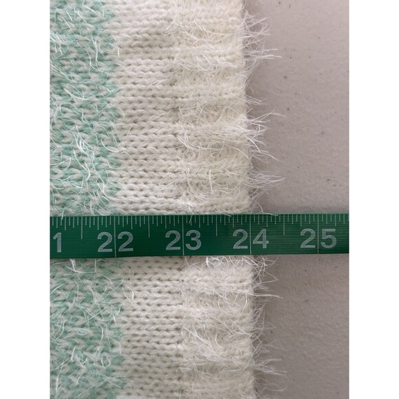 2 Arizona Women’s Fuzzy Cozy Fair Isle Hooded Sweaters Y2K Cute Aztec Casual Lg - Picture 10 of 16